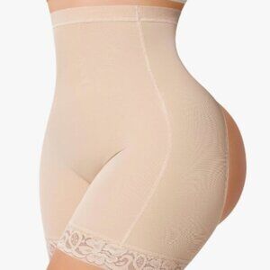Waist Trainer Butt Lifting Tummy Control High Waisted Shapewear Shorts NWOT